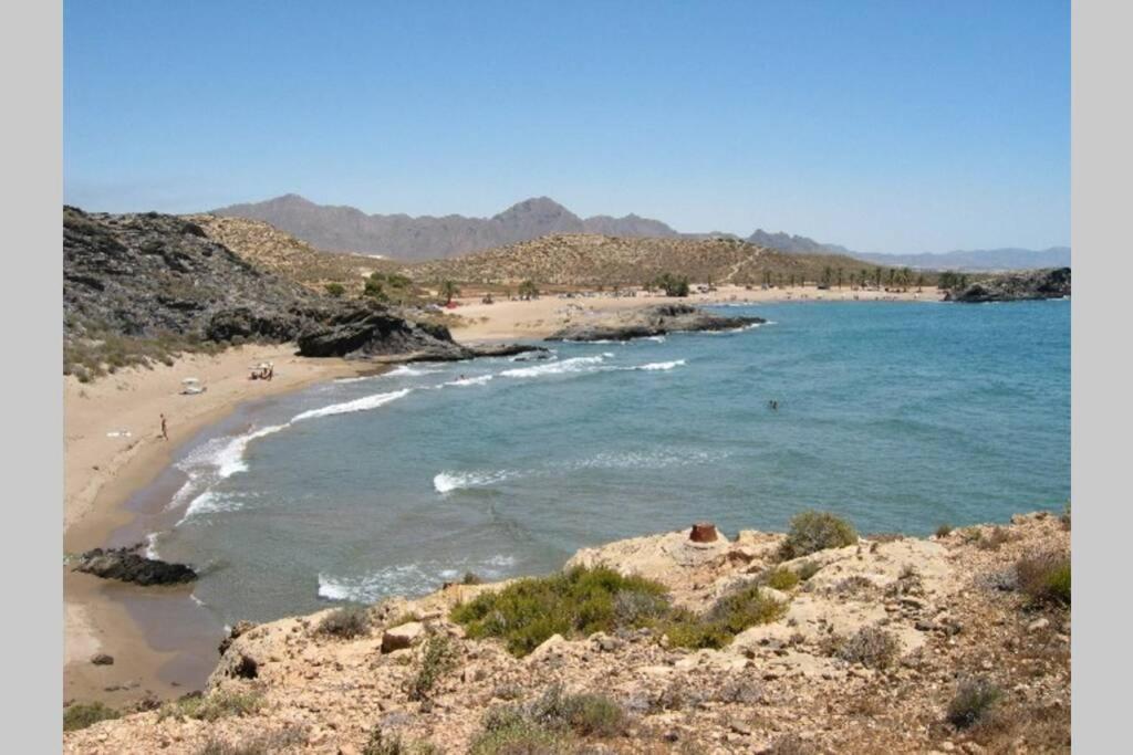 El Puerto de Mazarrón Casa Playa Los Percheles מראה חיצוני תמונה